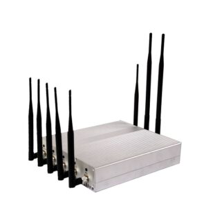 12W固定通信信号ジャマーは、GSM 3G携帯電話GPS WiFi VHF UHFをブロックします