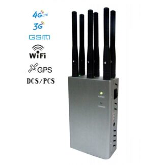 最新のシルバー6アンテナポータブル4G携帯電話ジャマー販売中