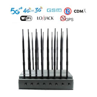 高性能5G信号ジャミングデバイス WiFi GPS LOJACK UHF VHF信号をブロック
