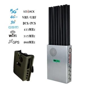 ベストセラー 18バンド 16アンテナ ハンドヘルド 5G スクランブラー LCDディスプレイ付き