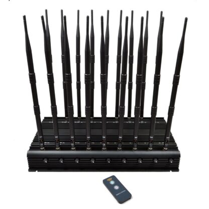デスクトップ高出力ラジオジャマーおよび携帯電話Wi-Fi GPSオールインワン信号ブロッカー、会議室用