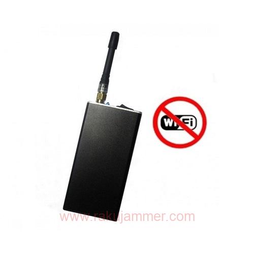 WiFi、Bluetooth、ワイヤレスカメラ信号を干渉できるミニポケットWiFiジャマー