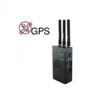 安価な3つのアンテナ付きポータブル低出力GPSブロッカー