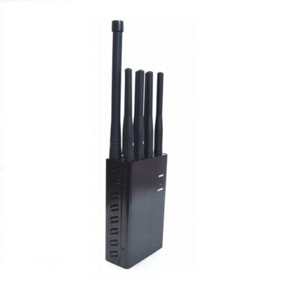 8バンドポータブル携帯電話ブロッカー WiFi GPSジャミング付き