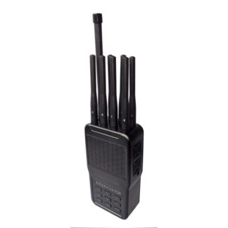 クラシックポータブルWiFi/Bluetooth GPS 2G 3G 4G信号ブロッカー（8本のアンテナ付き）