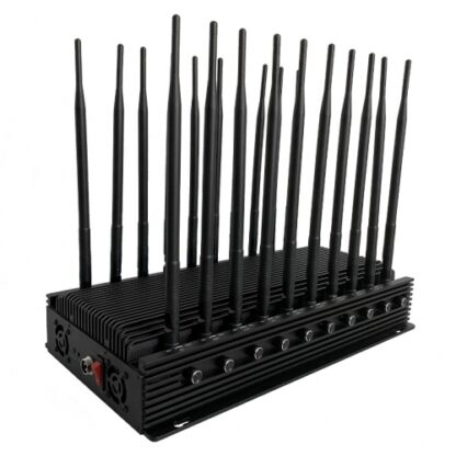 20アンテナ強力5G携帯電話スクランブラーブロッキングトラッカーデバイス