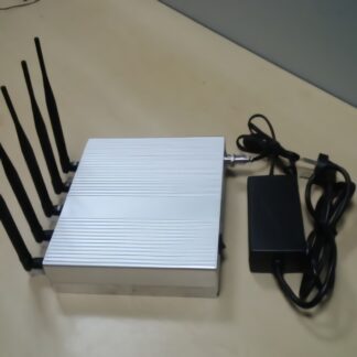 高品質の携帯電話ジャマー デスクトップ GPS信号ブロッカー 5つのアンテナ付き