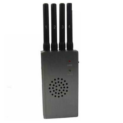 ポータブル4アンテナGSMジャマーとWiFiブロッカー（ファン付き）
