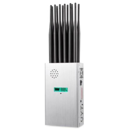 ベストセラー ハンドヘルド 12 アンテナ 携帯電話信号ジャマー 5G/4G セルラー信号ブロック