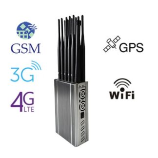すべてのWifi、GPS信号をブロックするハンドヘルド携帯電話信号ジャマー
