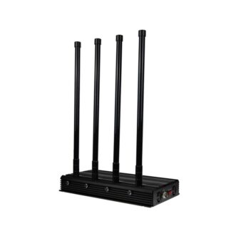 4つの外部全方向アンテナを備えた高出力信号ジャミングデバイス