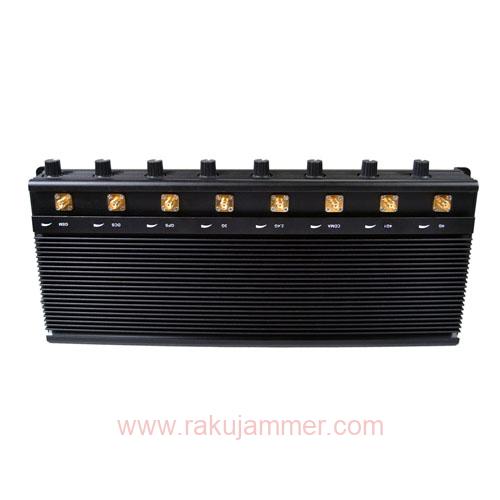 コストパフォーマンスに優れた8アンテナセルジャマーがWifi 2.4G 5G GPS ロジャック UHF VHF信号をブロック - 画像 (2)