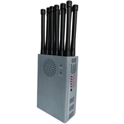 ハンドヘルド5Gモバイル信号ジャマー 全GPS追跡ブロッカー 12バンド搭載 - 画像 (2)