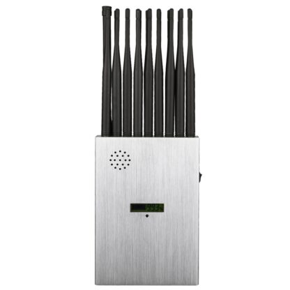 携帯電話、WiFi、GPS、UHF、VHF、RF信号用の世界初の27バンドポータブルジャマー - 画像 (2)
