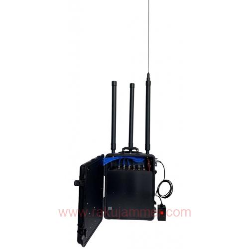 軍警用の12バンド高出力ブロッカー IED爆弾ジャマー - 画像 (2)