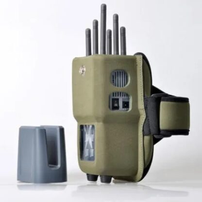 6つの選択可能な周波数帯を持つポータブル2G 3G 4G GPS Wifi携帯電話信号ジャマー - 画像 (2)