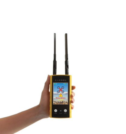 ハンドヘルドドローン検出器アンチドローンジャマーは2.4G 5.8GHz周波数を検出します - 画像 (2)