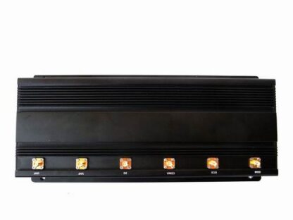 安価なデスクトップ6アンテナ携帯電話ジャマー GPSロジャックをブロック - 画像 (2)