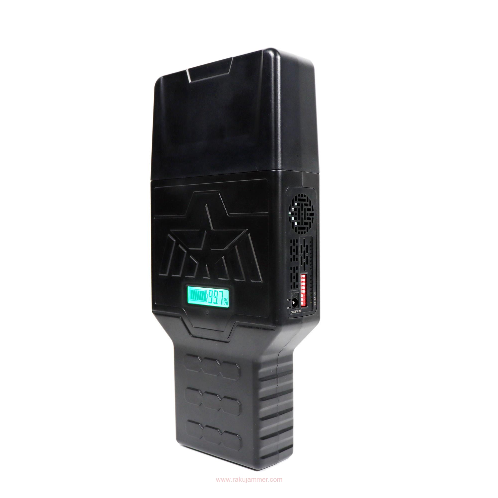 内蔵3アンテナ付きの高性能ポータブルドローンジャマー - 画像 (2)