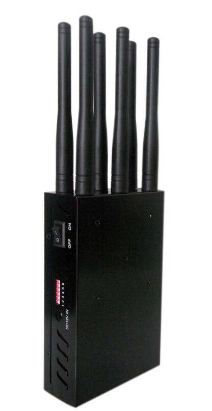 複数のオプションを持つポータブル携帯電話ジャマー（WiFi、Bluetooth、GPS信号ジャミング） - 画像 (2)