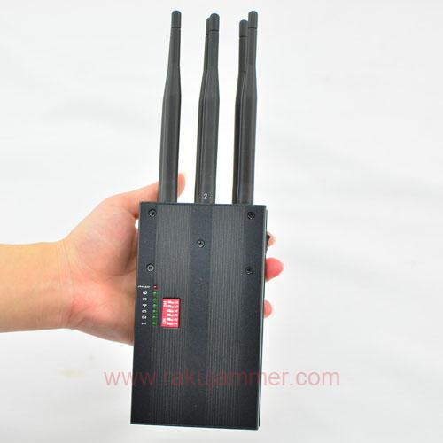 ベストセラーのポータブル4Gモバイル信号ジャマー(6バンド対応) - 画像 (2)