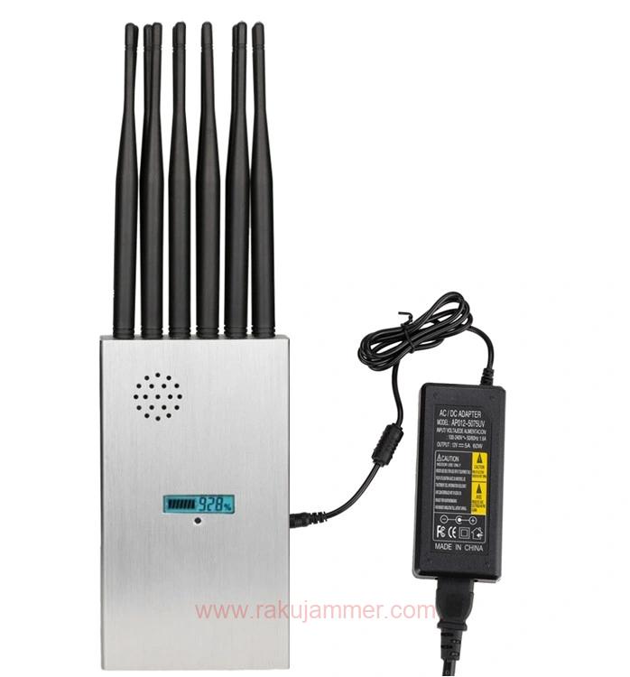 ベストセラー ハンドヘルド 12 アンテナ 携帯電話信号ジャマー 5G/4G セルラー信号ブロック - 画像 (2)