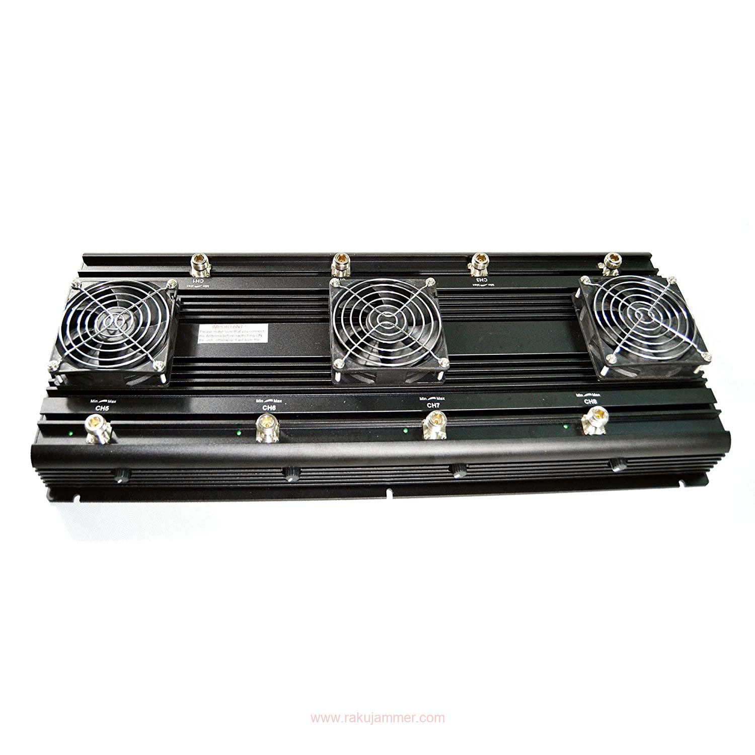 プロフェッショナル高性能4G携帯電話信号ブロッカー(8バンド) - 画像 (2)