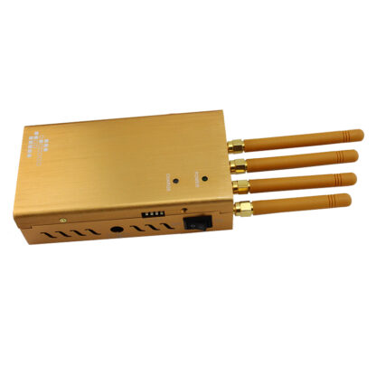 人気の4アンテナポータブルWifi Bluetoothジャマー 選択可能なジャミング GPS 3Gまたは315 433 868MHz - 画像 (3)