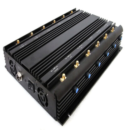 最新の12アンテナ調整可能なパワーUHF VHFジャマーは、2G 3G 4G WIFI GPS ロジャックをブロックします - 画像 (3)