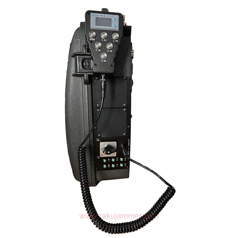 クワッドコプタージャマー、バックパックポータブルドローンブロッカー - 画像 (3)