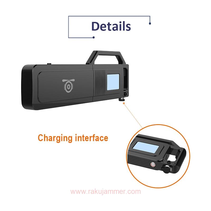 スマートドローンジャミングシステム ポータブルアンチUAV信号スクランブラ販売 - 画像 (3)