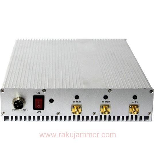 12W固定通信信号ジャマーは、GSM 3G携帯電話GPS WiFi VHF UHFをブロックします - 画像 (3)