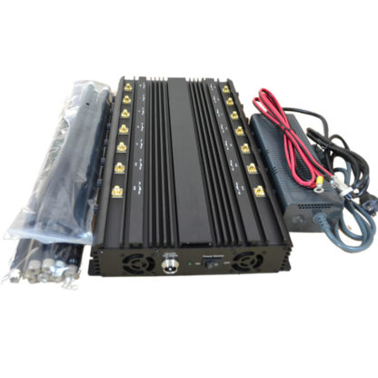 14バンド GSM/3G/4G 携帯電話信号ブロッカージャマー VHF UHF LOJACK 315MHZ 433MHz - 画像 (3)