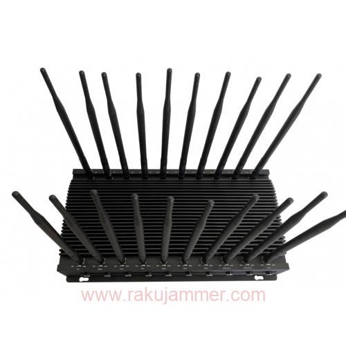 20アンテナ強力5G携帯電話スクランブラーブロッキングトラッカーデバイス - 画像 (3)