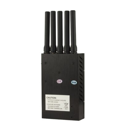 5バンドポータブルWiFi Bluetoothジャマー GSM 3G 4G携帯電話およびGPS追跡信号をブロック - 画像 (3)