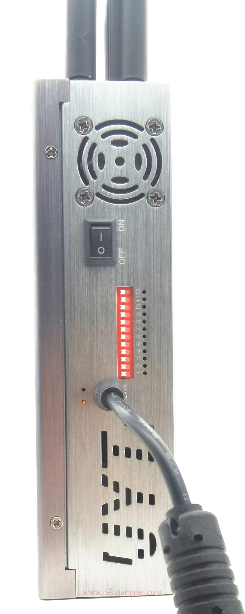 ベストセラー ハンドヘルド 12 アンテナ 携帯電話信号ジャマー 5G/4G セルラー信号ブロック - 画像 (3)