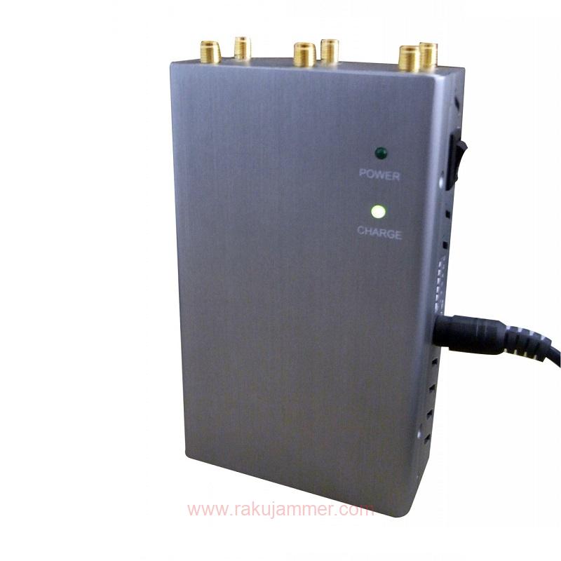 最新のシルバー6アンテナポータブル4G携帯電話ジャマー販売中 - 画像 (3)