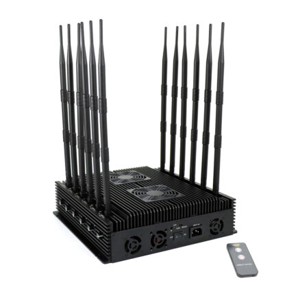 強力なGSM 3G 4G 5G固定携帯電話信号ブロッカー、12本のアンテナ付き - 画像 (4)