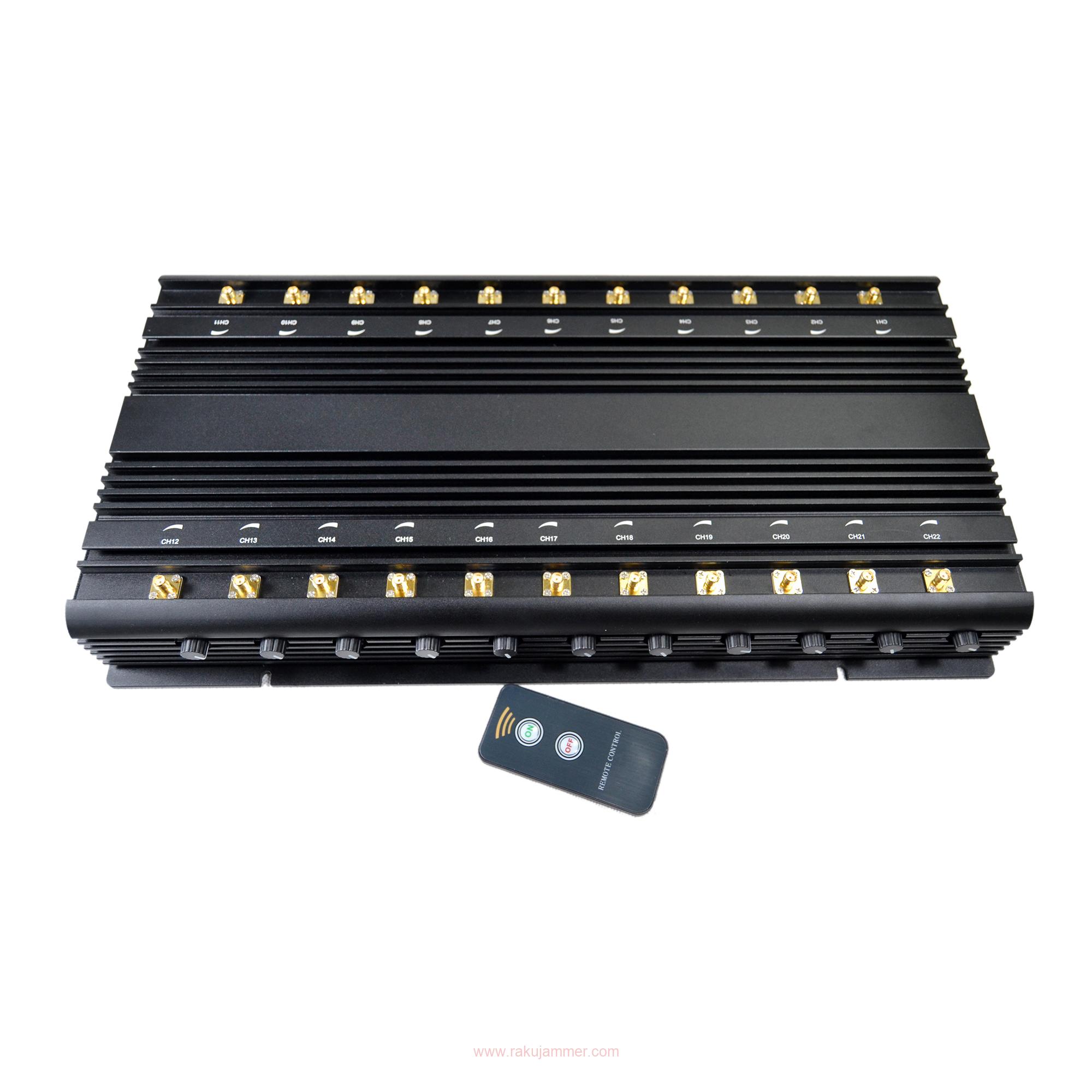 高品質の5G/4G/3G/2G携帯電話ジャミングデバイスおよびフルバンドブロッキング機器 - 画像 (4)