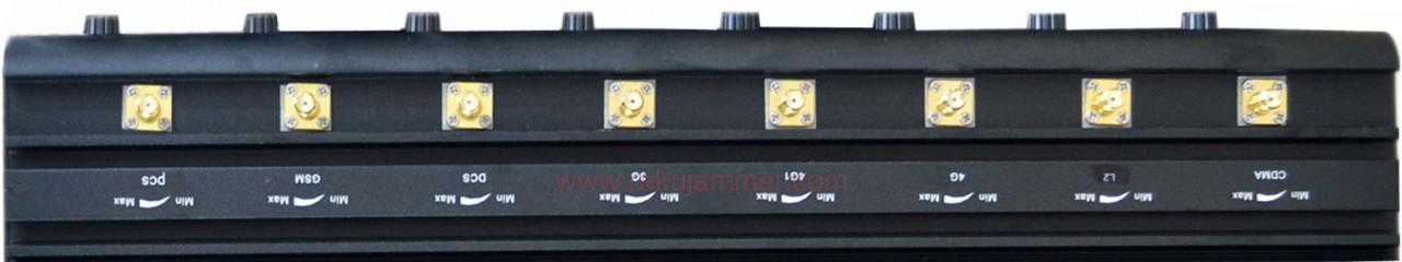 強力な携帯電話ブロッカー GSM 3G 4G 携帯電話 WiFi GPS VHF UHF 信号を16本のアンテナで妨害します - 画像 (4)