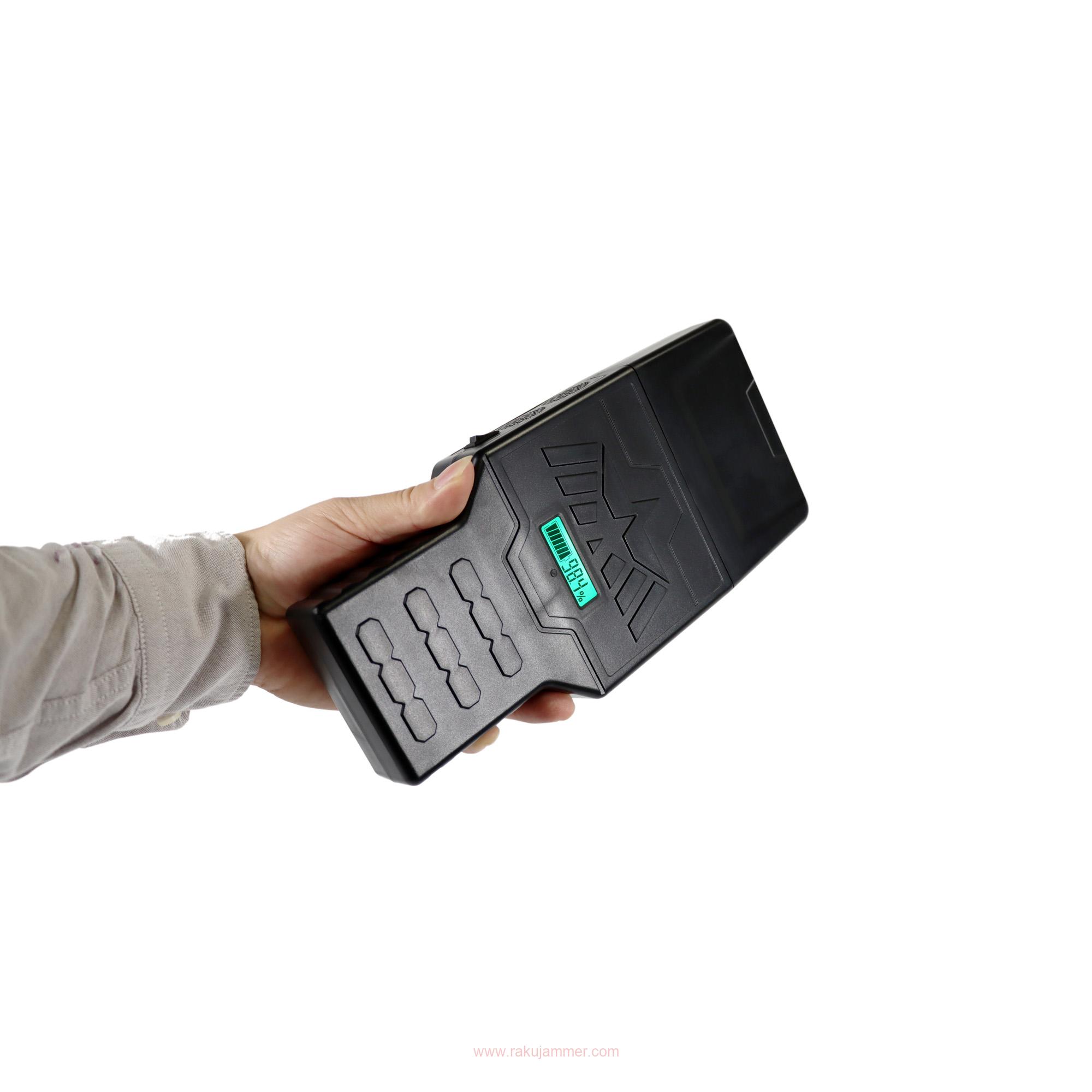 内蔵3アンテナ付きの高性能ポータブルドローンジャマー - 画像 (4)