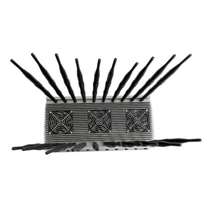 強力な155W 5Gジャミングデバイス WIFI Bluetooth GPS UHF 315 433 868MHz信号をブロック - 画像 (4)