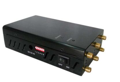 複数のオプションを持つポータブル携帯電話ジャマー（WiFi、Bluetooth、GPS信号ジャミング） - 画像 (4)