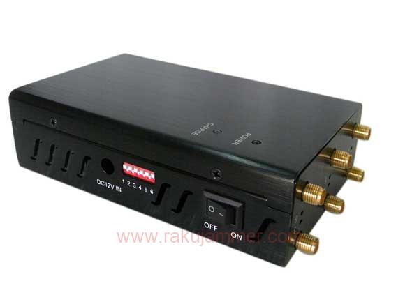 複数のオプションを持つポータブル携帯電話ジャマー(WiFi、Bluetooth、GPS信号ジャミング) - 画像 (4)