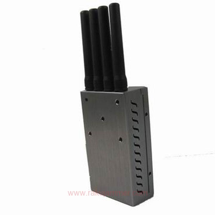 ポータブル4アンテナGSMジャマーとWiFiブロッカー(ファン付き) - 画像 (4)