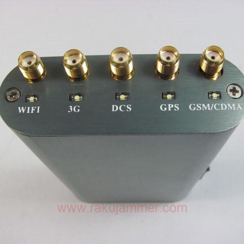 パワーバンク付き5バンド携帯電話信号ブロッカー - 画像 (4)