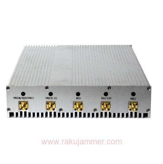 12W固定通信信号ジャマーは、GSM 3G携帯電話GPS WiFi VHF UHFをブロックします - 画像 (4)
