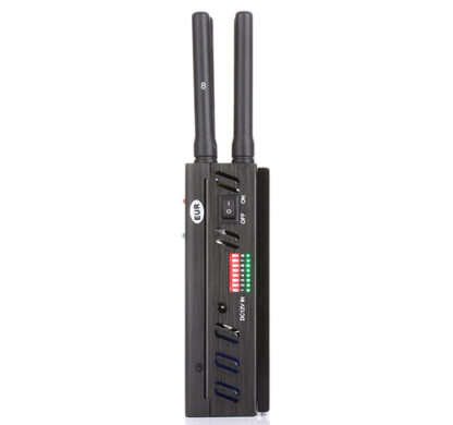 8バンドポータブル携帯電話信号ジャマー 2G/3G/4G GPS WiFi ロジャック周波数をジャム - 画像 (4)