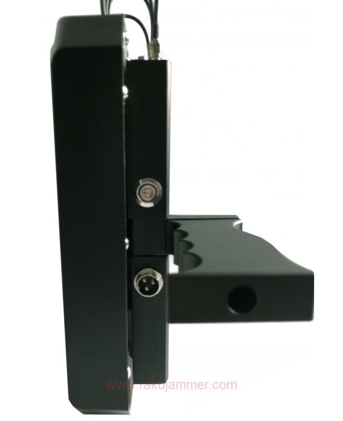 強力なブラックポータブルUAVブロッカー、2.4gおよび5.8gのWiFi、グロナスおよびGPS信号をジャミング - 画像 (5)