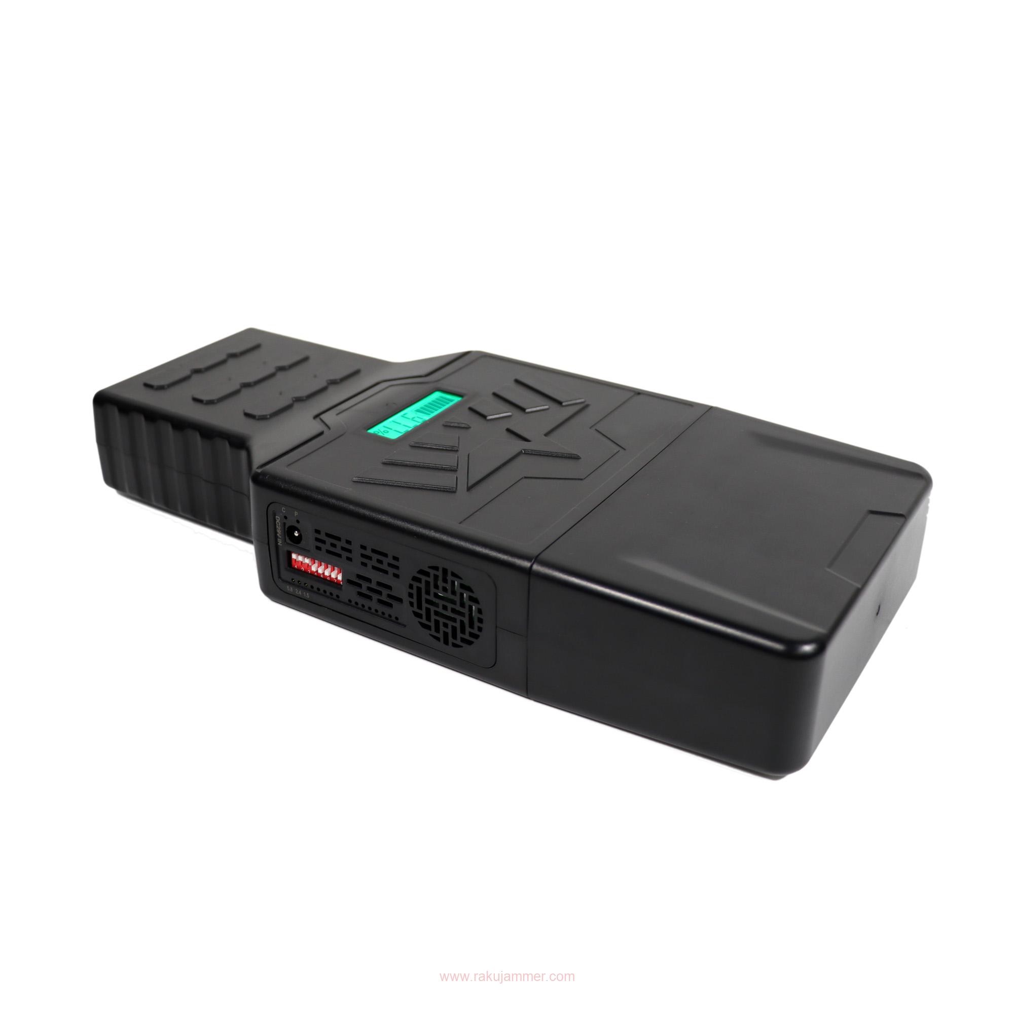 内蔵3アンテナ付きの高性能ポータブルドローンジャマー - 画像 (5)